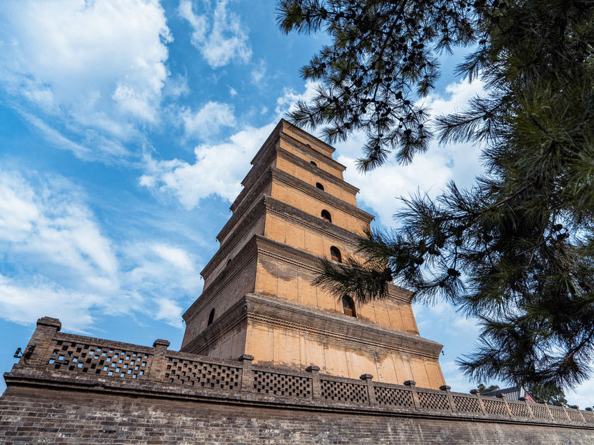 Xi'an-Big-Wild-Goose-Pagoda